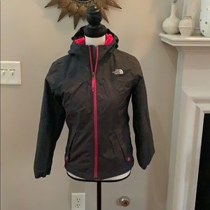 The North Face large girls jacket EUC